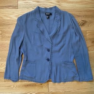 Vintage DKNY crepe blazer